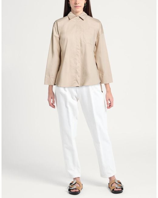 RUE DU BAC Natural Shirt Cotton, Polyamide, Elastane