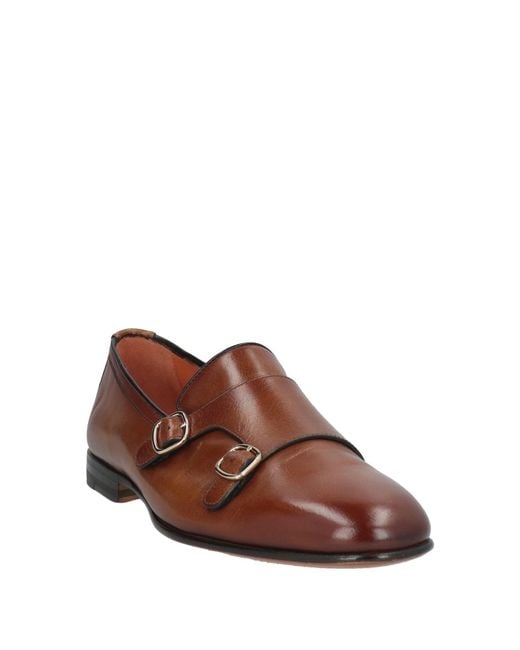 Santoni Brown Loafer for men