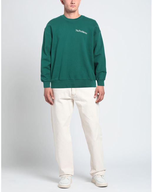 Aries Green Sweatshirt for men