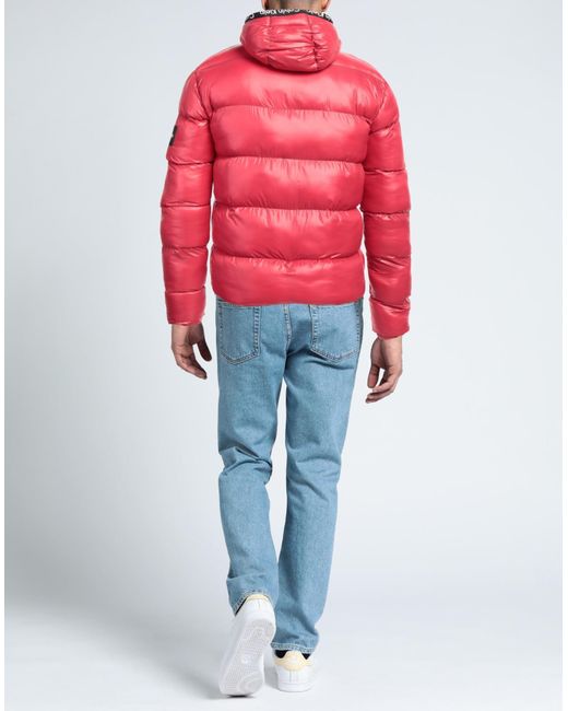Plumífero y acolchado Calvin Klein de hombre de color Red