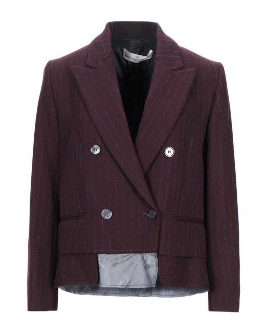 Golden Goose Deluxe Brand Purple Suit Jacket