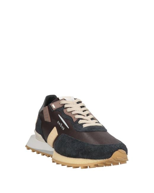 GHOUD VENICE Multicolor Rush Dark Sneakers Leather, Textile Fibers for men