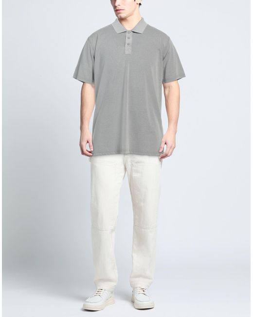 Cashmere Company Gray Polo Shirt for men