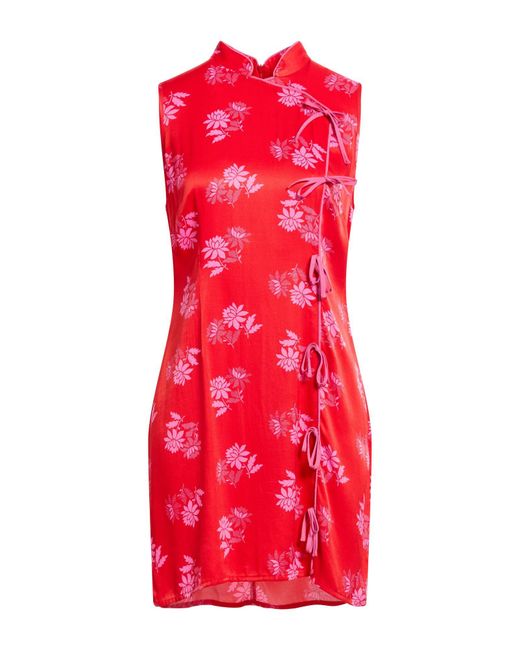 Kitri Red Mini Dresses