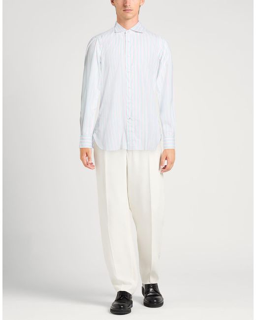 Isaia White Shirt for men