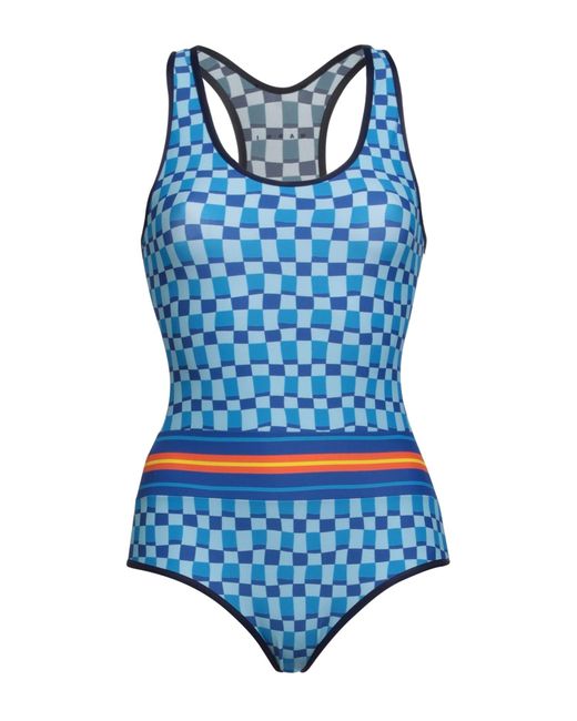 Marni Blue One-piece Swimsuit