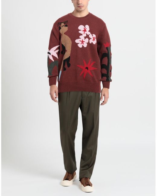 Pullover di Maison Kitsuné in Red da Uomo