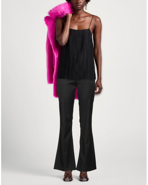 THE GARMENT Black Pants Polyester, Viscose, Elastane