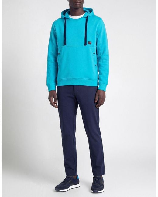Paul & Shark Blue Sweatshirt for men