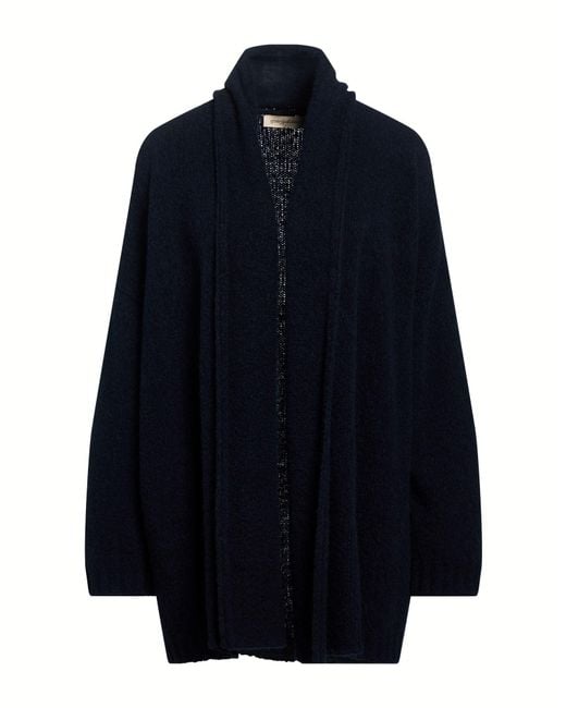 Gentry Portofino Blue Midnight Cardigan Virgin Wool, Polyamide