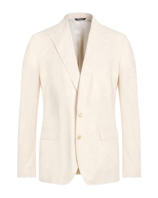 Dolce & Gabbana Natural Blazer for men