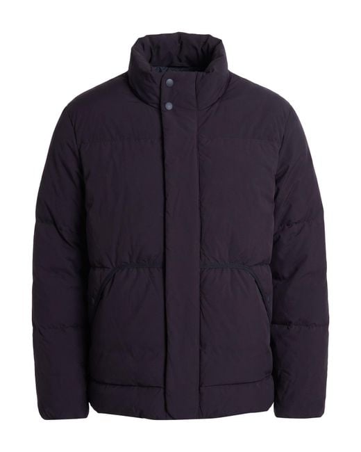 Aspesi Blue Puffer Polyamide, Elastane for men