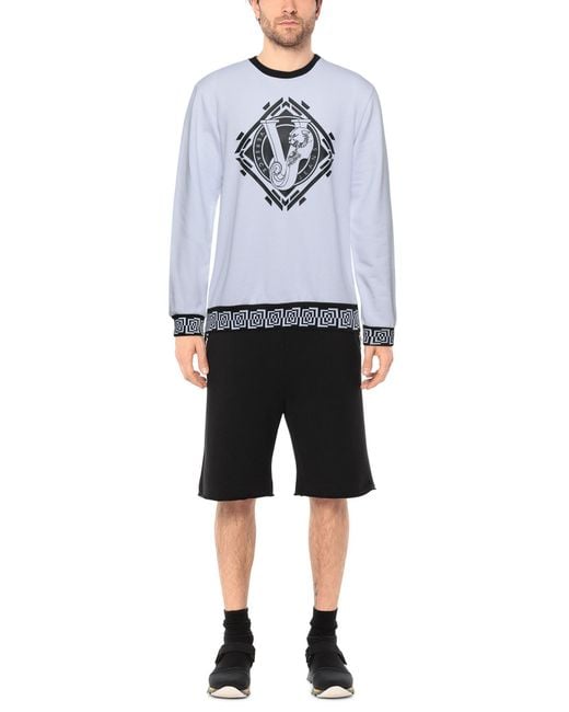 Versace Jeans Gray Sweatshirt for men