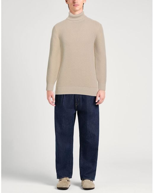 Circolo 1901 White Turtleneck Virgin Wool for men