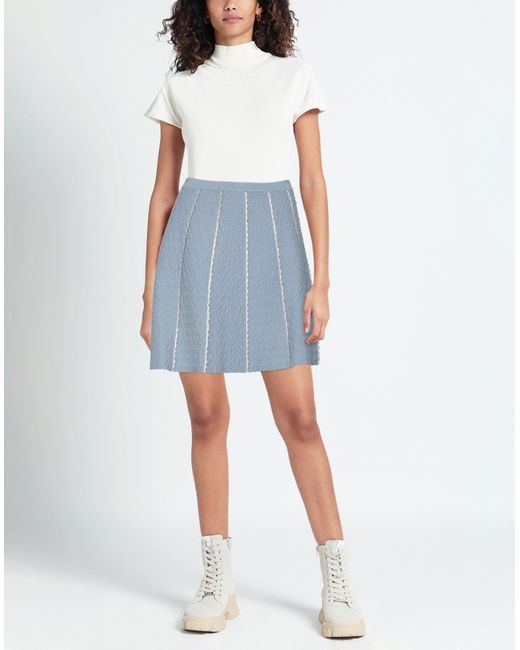 Sandro Blue Mini Skirt