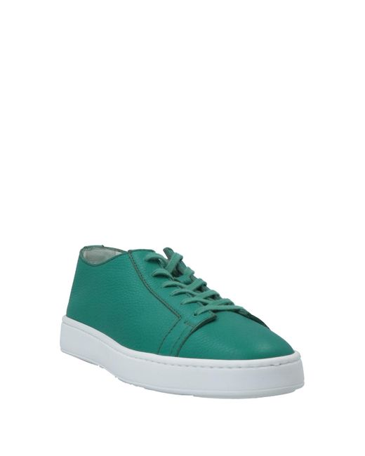 Santoni Green Sneakers for men