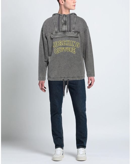 Sudadera Moschino de hombre de color Gray