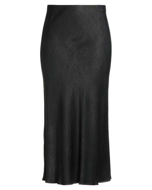 Jupe Midi Ottod'Ame en coloris Black