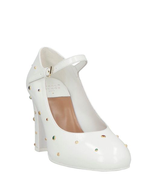 Laurence Dacade White Pumps