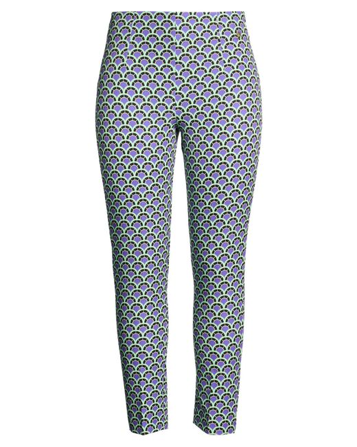 Gai Mattiolo Blue Pants Polyester, Elastane