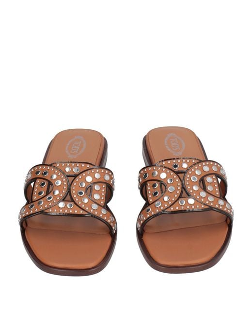 Tod's Brown Sandals