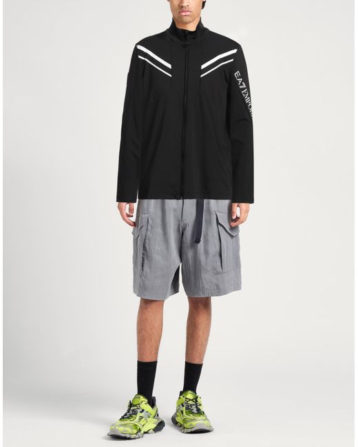 EA7 Black Sweatshirt for men
