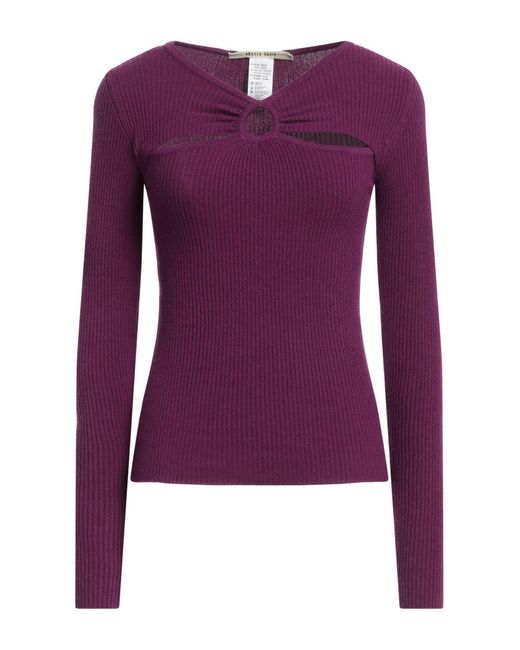 Angela Davis Purple Sweater