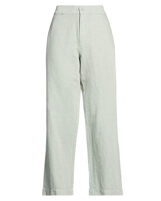 Labo.art White Pants Linen, Cotton