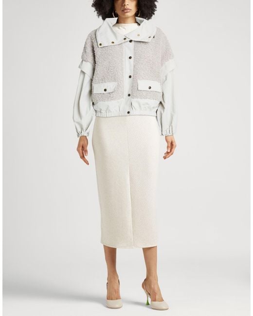 Ulla Johnson White Shearling & Teddy