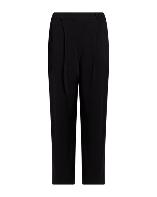 Manila Grace Black Pants Viscose, Elastane