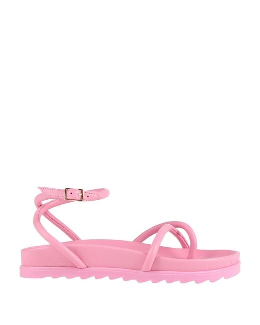 Chiara Ferragni Pink Thong Sandal