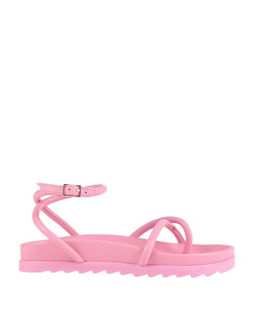 Chiara Ferragni Pink Thong Sandal