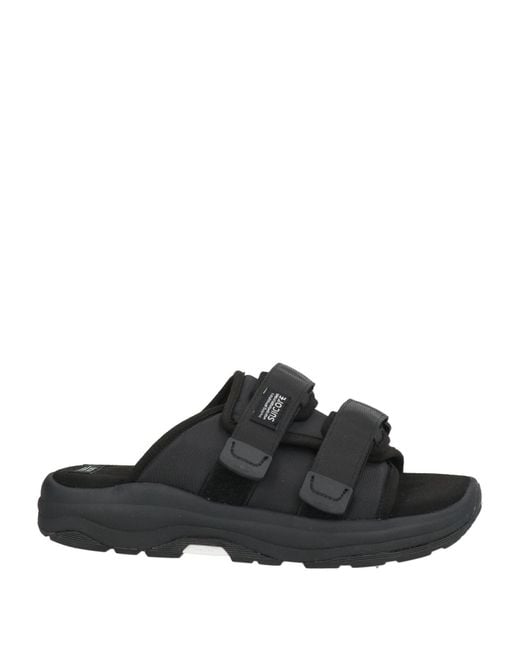 Suicoke Black Sandals