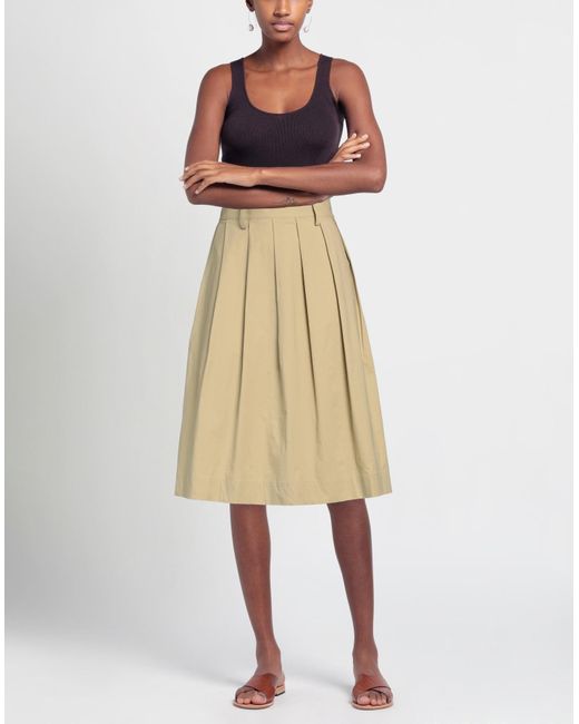 Lis Lareida Natural Midi Skirt