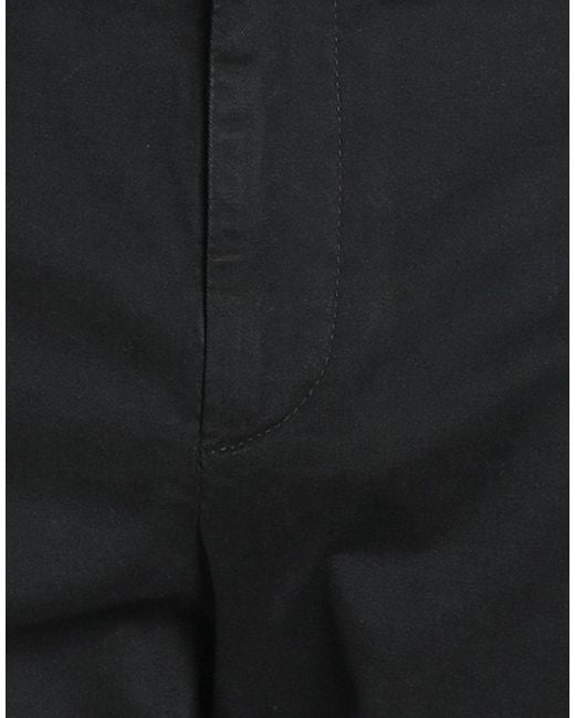 Dondup Black Pants Cotton, Elastane for men