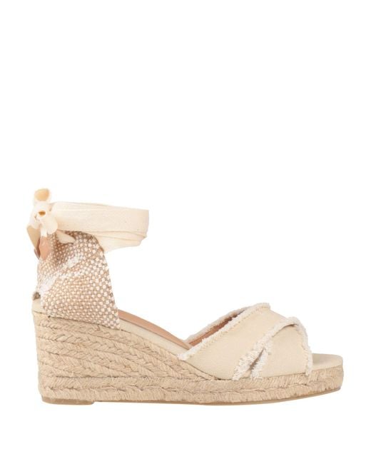 Espadrillas Castaner de color Natural