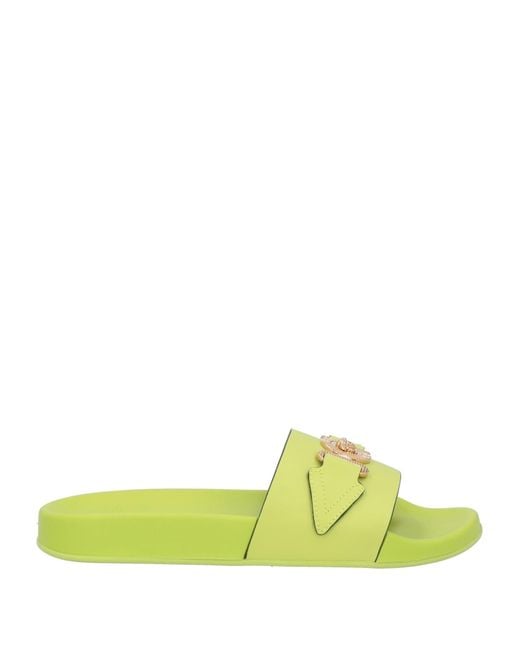 Versace Green Sandals