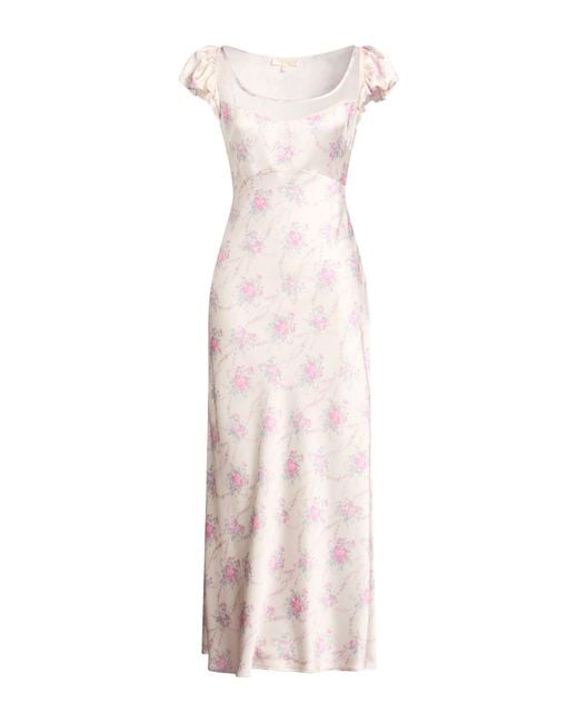 LoveShackFancy Pink Maxi Dress