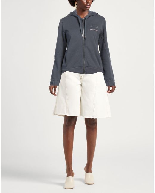 ARMANI EXCHANGE Blue Sweatshirt