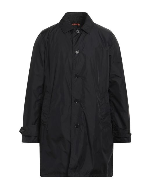 Aspesi Blue Overcoat & Trench Coat for men