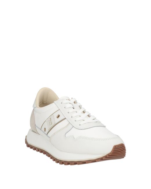 Blauer White Trainers