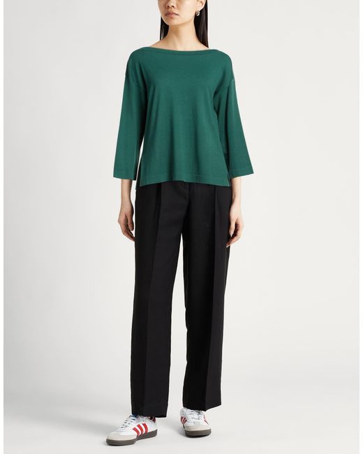 Marella Green Sweater Viscose, Polyester