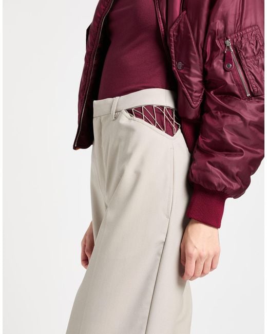 Dion Lee Natural Pants Wool