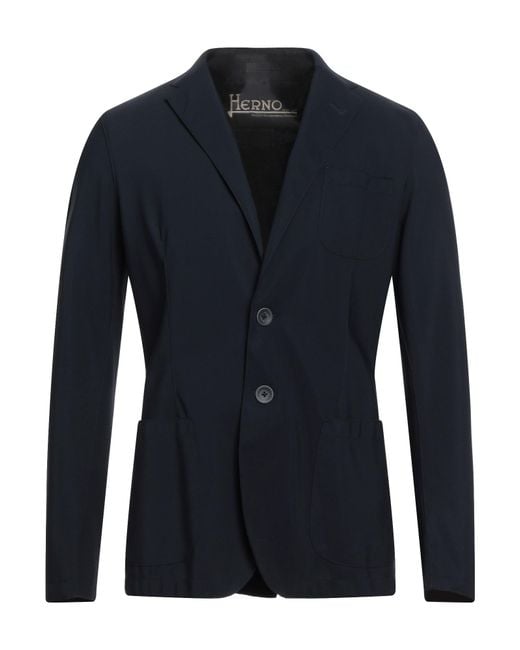 Herno Blue Blazer for men