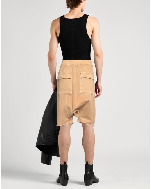 Rick Owens Shorts & Bermudashorts in Natural für Herren
