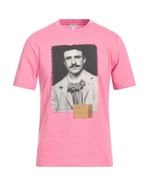 Loewe Pink T-Shirts for men