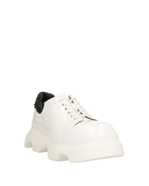 Jeannot Natural Lace-Up Shoes Leather