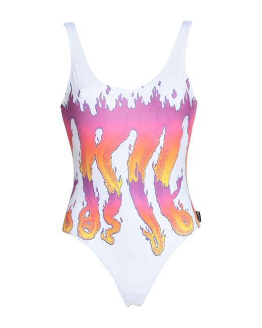 Octopus Pink One-piece Swimsuit