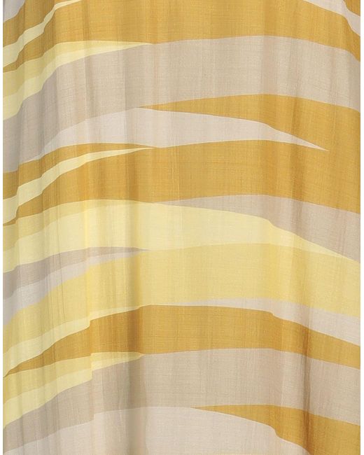 SKILLS & GENES Metallic Maxi-Kleid