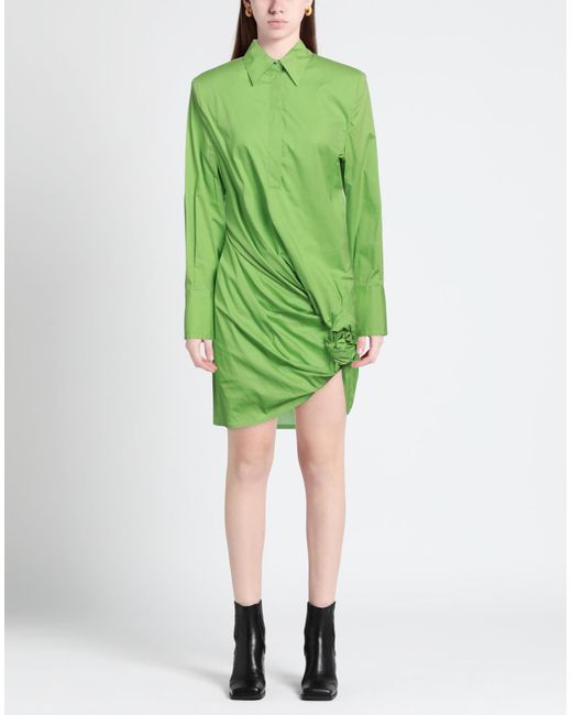 GIUSEPPE DI MORABITO Green Mini Dress